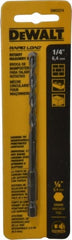 DeWALT - 1/4" Diam, Straight Shank, Carbide-Tipped Rotary & Hammer Drill Bit - Best Tool & Supply