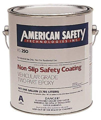 American Safety Technology - 5 Gal Black Antislip Epoxy - Best Tool & Supply