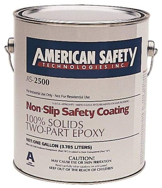 American Safety Technology - 5 Gal Black Antislip Epoxy - Best Tool & Supply