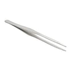 Value Collection - 6-1/2" OAL Stainless Steel Assembly Tweezers - Extra Long, Straight Smooth Points - Best Tool & Supply