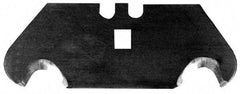 U.S. Blade - 5 Piece Steel Hook Blade - 2" OAL, 0.025" Blade Thickness - Best Tool & Supply