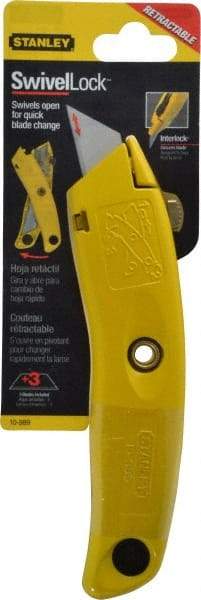 Stanley - Retractable Utility Knife - 3 Blades Included - Best Tool & Supply