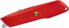 Stanley - Retractable Utility Knife - Orange Handle, 1 Blade Included - Best Tool & Supply