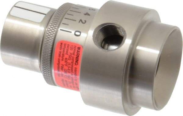 Vortec - 0.79" Inner Diam Stainless Steel Vaccuum Generator - 1-1/2" Intake Diam & 1.18" Discharge Diam - Best Tool & Supply