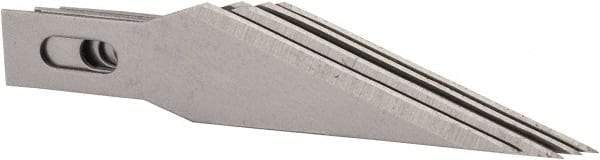 Excel - 5 Piece Steel Hobby Blade - 1-9/16" OAL - Best Tool & Supply