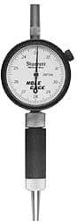 Starrett - 0.23 to 0.33" Dial Bore Gage - 0.001" Graduation, Hardened Tool Steel - Best Tool & Supply