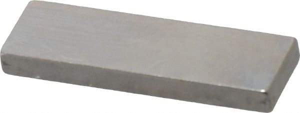 Mitutoyo - 0.12" Rectangular Steel Gage Block - Accuracy Grade AS-1, Includes Certificate of Inspection - Best Tool & Supply