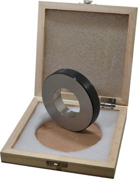 SPI - 2" Inside x 4-7/16" Outside Diameter, 0.787" Thick, Setting Ring - Accurate to 0.0001", Silver - Best Tool & Supply