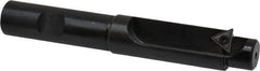 APT - 25/32 Inch Diameter, Solid Pilot, Straight 5/8 Inch Shank Diameter, 1 Insert, Indexable Counterbore - 4-1/2 Inch Overall Length, TPGH 215 Insert - Best Tool & Supply