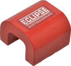 Eclipse - 0 Hole, 2-7/16" Overall Width, 2-3/8" Deep, 1-13/64" High, 76 Lb Average Pull Force, Alnico Power Magnets - 14.28mm Pole Width, 550°C Max Operating Temp, Grade 5 Alnico - Best Tool & Supply