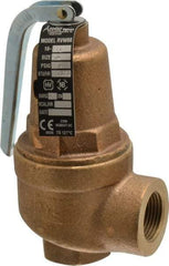 Conbraco - 3/4" Inlet, 3/4" Outlet, ASME Safety Relief Valve - 30 Max psi, 827,000 BTUs - Best Tool & Supply