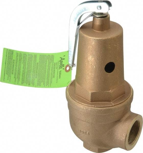 Conbraco - 1-1/2" Inlet, 1-1/2" Outlet, ASME Safety Relief Valve - 30 Max psi, 3,151,000 BTUs - Best Tool & Supply