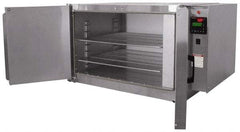 Grieve - 1 Phase, 28 Inch Inside Width x 24 Inch Inside Depth x 18 Inch Inside Height, 350°F Max, Portable Heat Treating Bench Oven - 2 Shelves, 7 Cubic Ft. Work Space, 115 Max Volts, 41 Inch Outside Width x 30 Inch Outside Depth x 23 Inch Outside Height - Best Tool & Supply