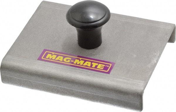 Mag-Mate - 2-1/2" Long, 9/16" Magnet Height, 45 Lb Max Pull Magnetic Print Holder - 22.5 Lb Average Magnetic Pull - Best Tool & Supply