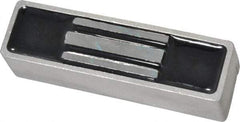 Mag-Mate - 1-1/4" Wide x 1-1/4" High x 4-1/2" Long, Rectangular Ceramic Holding Magnet - 3 Pole, 110 Lb Max Holding Capacity, 55 Lb Average Holding Capacity - Best Tool & Supply