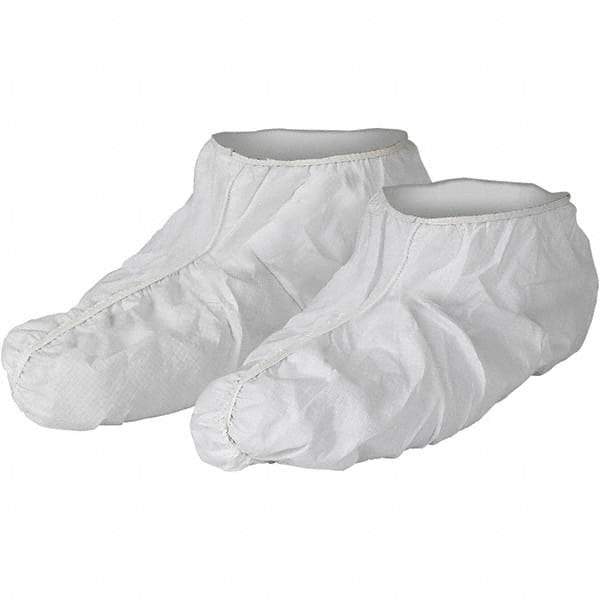 KleenGuard - Size Universal, SMMMS, Standard Shoe Cover - White, Non-Chemical Resistant - Best Tool & Supply