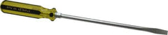 Stanley - Standard Slotted Screwdriver - Round Shank, Acetate Handle - Best Tool & Supply