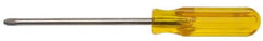 Xcelite - #3, 10-1/2" OAL, Standard Phillips Screwdriver - 6" Blade Length, Round Shank, Acetate Handle - Best Tool & Supply