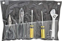 Value Collection - 5 Piece Mechanic's Tool Set - Comes in Tool Roll - Best Tool & Supply