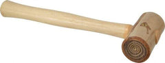 Garland - 1/2 Lb Head Rawhide Mallet - Wood Handle - Best Tool & Supply