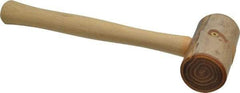 Garland - 3/4 Lb Head Rawhide Mallet - Wood Handle - Best Tool & Supply