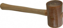 Garland - 1-3/8 Lb Head Rawhide Mallet - Wood Handle - Best Tool & Supply