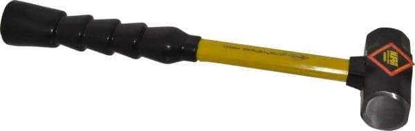 NUPLA - 2 Lb Head, 14" Long Sledge Hammer - Steel Head, Fiberglass Handle - Best Tool & Supply