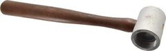 Made in USA - 2 Lb Head 2" Face Plastic Split Head Hammer without Faces - Wood Handle - Best Tool & Supply