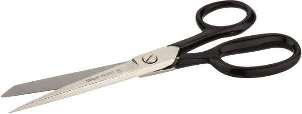 Wiss - 3-3/4" LOC, 8-1/8" OAL Inlaid Shears - Straight Handle, For General Purpose Use - Best Tool & Supply