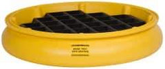 Eagle - 10 Gal Sump, 1,000 Lb Capacity, 1 Drum, Plastic Drum Tray - 6" High - Best Tool & Supply