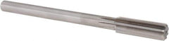 Alvord Polk - 13/16" High Speed Steel 8 Flute Chucking Reamer - Straight Flute, 5/8" Straight Shank, 2-1/2" Flute Length, 9-1/2" OAL - Best Tool & Supply