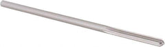 Alvord Polk - #15 High Speed Steel 6 Flute Chucking Reamer - Straight Flute, 0.1755" Straight Shank, 1-1/8" Flute Length, 4-1/2" OAL - Best Tool & Supply