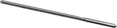 Alvord Polk - #29 High Speed Steel 4 Flute Chucking Reamer - Straight Flute, 0.1275" Straight Shank, 1" Flute Length, 4" OAL - Best Tool & Supply