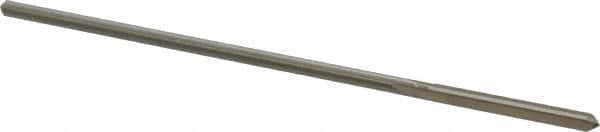 Alvord Polk - #39 High Speed Steel 4 Flute Chucking Reamer - Straight Flute, 0.0928" Straight Shank, 7/8" Flute Length, 3-1/2" OAL - Best Tool & Supply