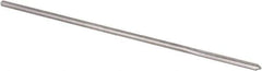 Alvord Polk - #53 High Speed Steel 4 Flute Chucking Reamer - Straight Flute, 0.0585" Straight Shank, 1/2" Flute Length, 2-1/2" OAL - Best Tool & Supply