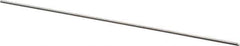 Alvord Polk - #68 High Speed Steel 4 Flute Chucking Reamer - Straight Flute, 0.029" Straight Shank, 1/2" Flute Length, 2-1/2" OAL - Best Tool & Supply