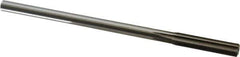 Alvord Polk - 5/16" High Speed Steel 6 Flute Chucking Reamer - Straight Flute, 0.2792" Straight Shank, 1-1/2" Flute Length, 6" OAL - Best Tool & Supply