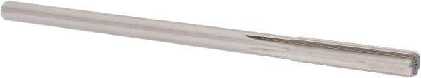 Alvord Polk - 0.3115" High Speed Steel 6 Flute Chucking Reamer - Straight Flute, 0.2792" Straight Shank, 1-1/2" Flute Length, 6" OAL - Best Tool & Supply