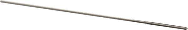 Alvord Polk - 1mm High Speed Steel 4 Flute Chucking Reamer - Straight Flute, 0.035" Straight Shank, 1/2" Flute Length, 2-1/2" OAL - Best Tool & Supply