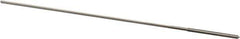 Alvord Polk - 1mm High Speed Steel 4 Flute Chucking Reamer - Straight Flute, 0.035" Straight Shank, 1/2" Flute Length, 2-1/2" OAL - Best Tool & Supply