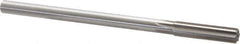 Alvord Polk - 10.5mm High Speed Steel 6 Flute Chucking Reamer - Straight Flute, 0.373" Straight Shank, 1-3/4" Flute Length, 7" OAL - Best Tool & Supply