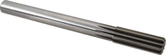 Alvord Polk - 25mm High Speed Steel 10 Flute Chucking Reamer - Straight Flute, 7/8" Straight Shank, 2-3/4" Flute Length, 10-1/2" OAL - Best Tool & Supply