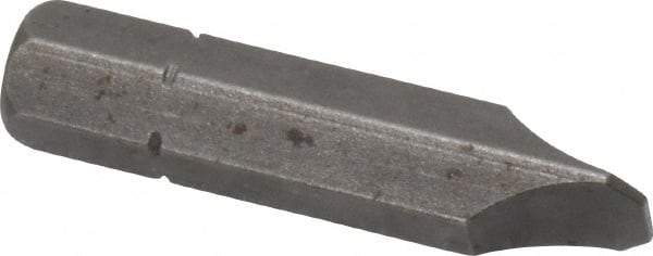 Apex - 3/16" x 0.034" Blade, 5/16" Drive Slotted Screwdriver Bit - 1-1/2" OAL, Insert Bit - Best Tool & Supply