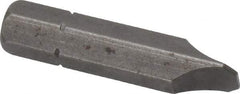 Apex - 3/16" x 0.034" Blade, 5/16" Drive Slotted Screwdriver Bit - 1-1/2" OAL, Insert Bit - Best Tool & Supply