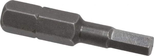 Apex - 5/32" Hex Screwdriver Bit - 1/4" Drive, 1-5/16" OAL - Best Tool & Supply