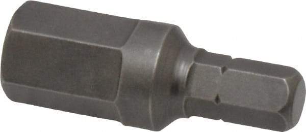 Apex - 10mm Hex Screwdriver Bit - 1/4" Drive, 1-1/4" OAL - Best Tool & Supply