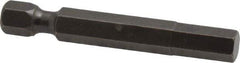 Apex - 6mm Hex Bit - 1/4" Hex Drive, 1-15/16" OAL - Best Tool & Supply