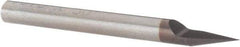 Value Collection - 3/16" Shank Diam, 2-1/2" OAL, 3/16" Cut Diam, Engraving Cutter - 0.331" LOC, AlTiN Finish - Best Tool & Supply