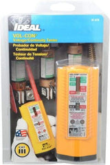 Ideal - 5 VAC/VDC to 600 VAC/VDC, Voltage and Circuit Continuity Tester - LED and Neon Lamps Display, 60 Hz - Best Tool & Supply