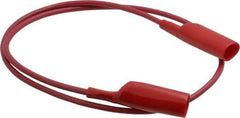 Pomona - Red Electrical Test Equipment Patch Cord - Use with Alligators Test Clips - Best Tool & Supply